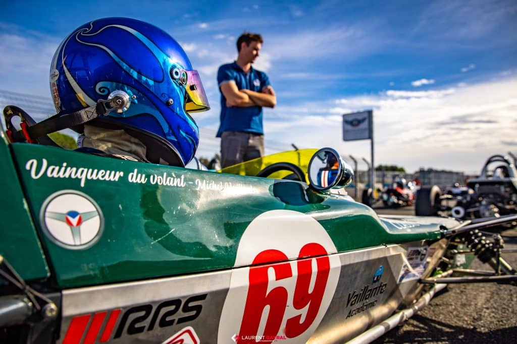 Nicolas Hermet (Classic Racing School) dans sa Lotus 69 à l'Historic Tour Albi 2022.
