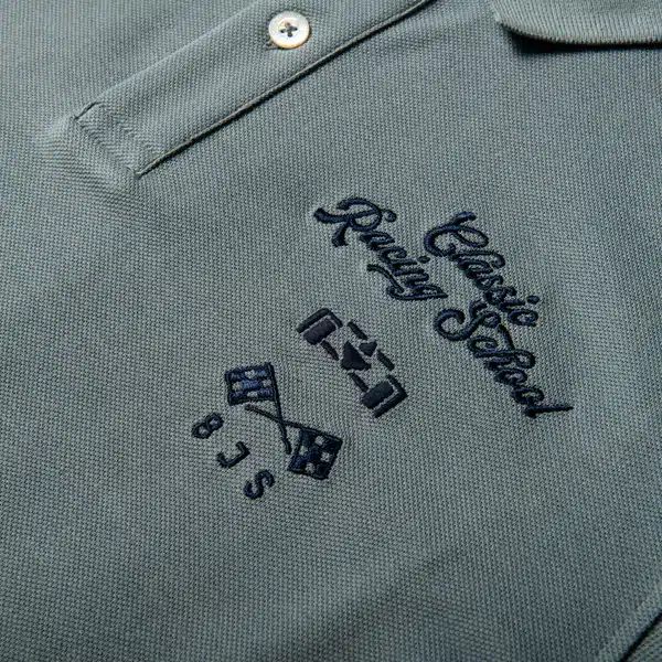 8JS – Racecar polo shirt | Classic Racing School