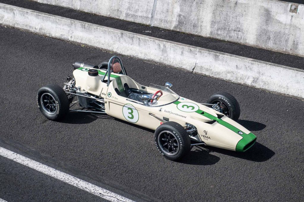 a race car on a track