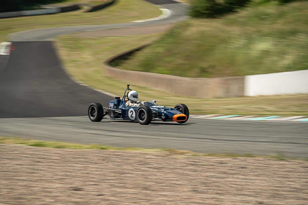 monoplace historique sur la piste